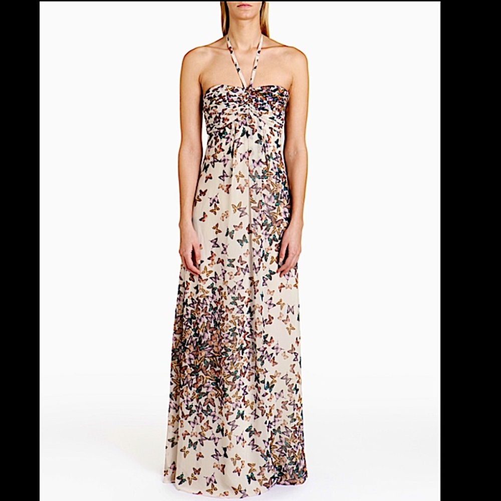 Ted Baker Calipso Butterfly Print Maxi Dress - Picture 3 of 16
